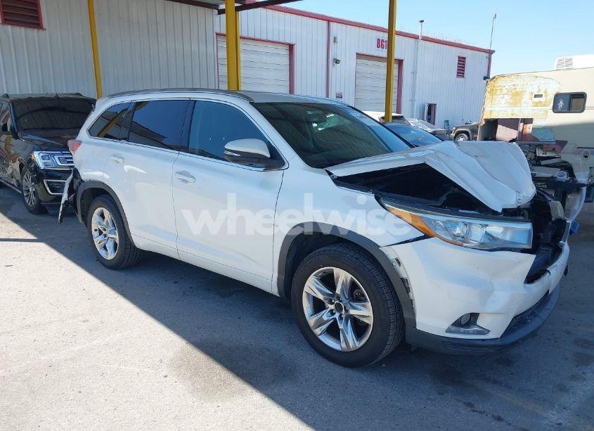 2015 Toyota Highlander LIMITED V6 (VIN 5TDYKRFH0FS046559) main photo