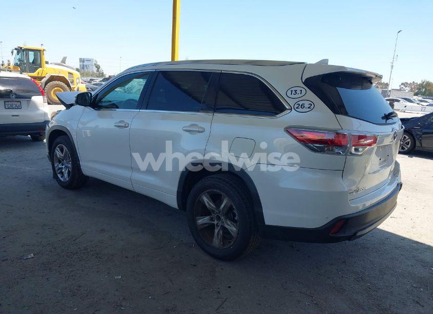 Photo 3 of 2015 Toyota Highlander LIMITED V6 (VIN 5TDYKRFH0FS046559)