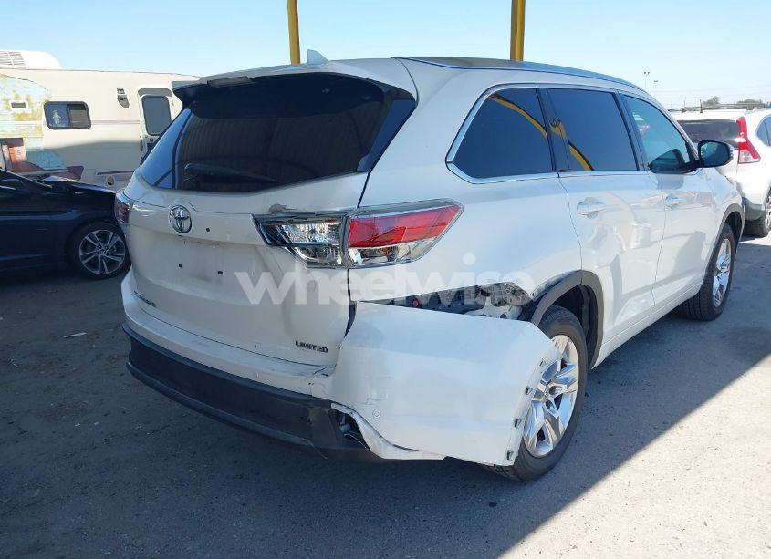 Photo 4 of 2015 Toyota Highlander LIMITED V6 (VIN 5TDYKRFH0FS046559)