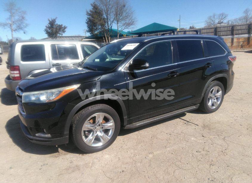 Photo 2 of 2015 Toyota Highlander LIMITED PLATINUM V6 (VIN 5TDYKRFH0FS082302)