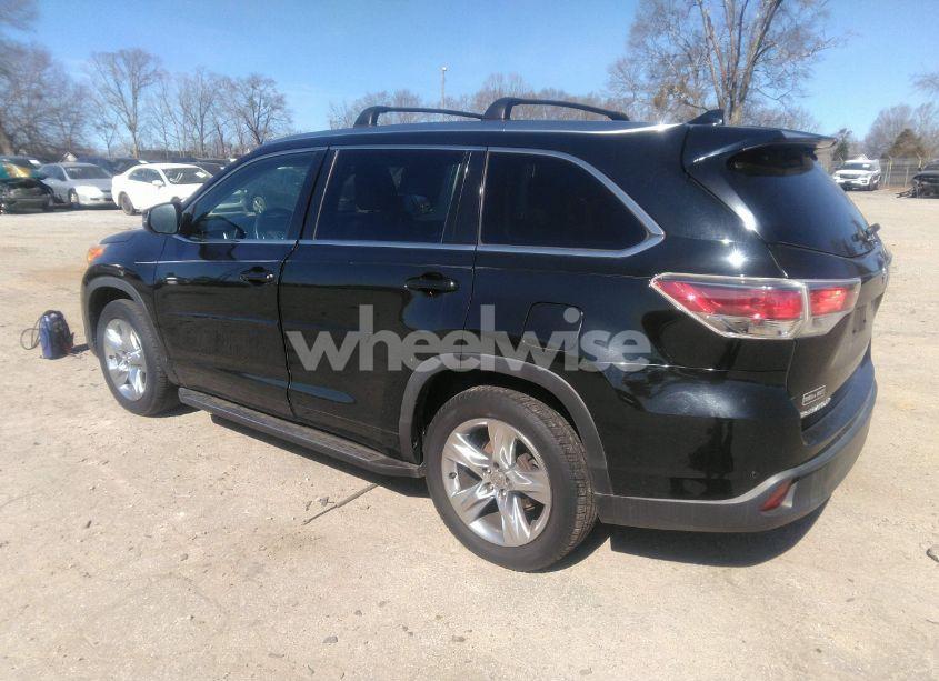 Photo 3 of 2015 Toyota Highlander LIMITED PLATINUM V6 (VIN 5TDYKRFH0FS082302)