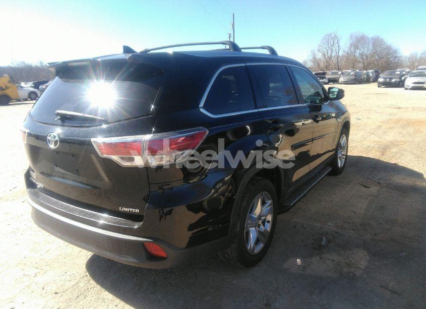 Photo 4 of 2015 Toyota Highlander LIMITED PLATINUM V6 (VIN 5TDYKRFH0FS082302)