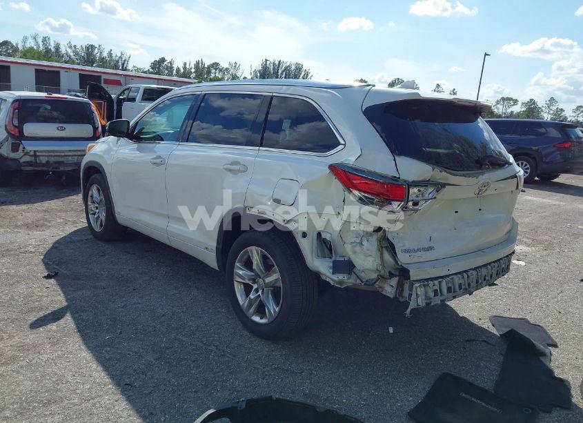 Photo 3 of 2015 Toyota Highlander LIMITED V6 (VIN 5TDYKRFH0FS099262)