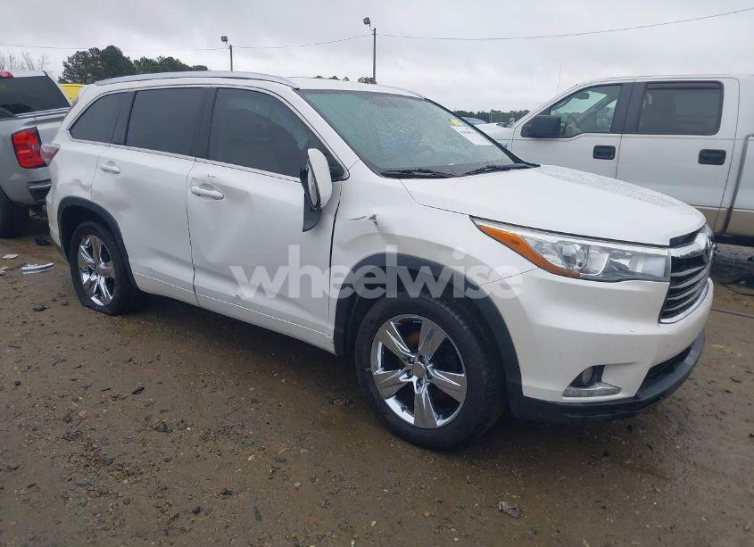 2015 Toyota Highlander LIMITED V6 (VIN 5TDYKRFH1FS053990) main photo