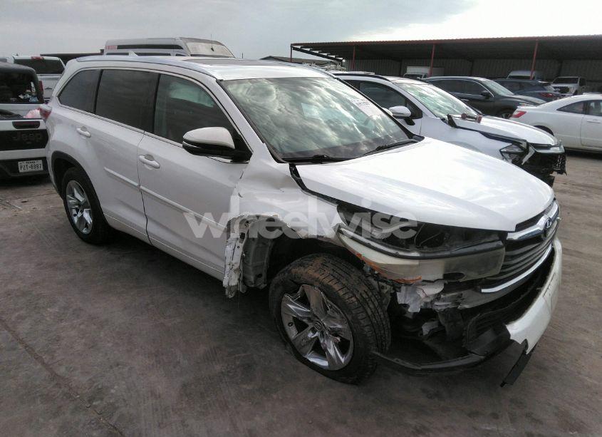 2016 Toyota Highlander LIMITED V6 (VIN 5TDYKRFH1GS132691) main photo