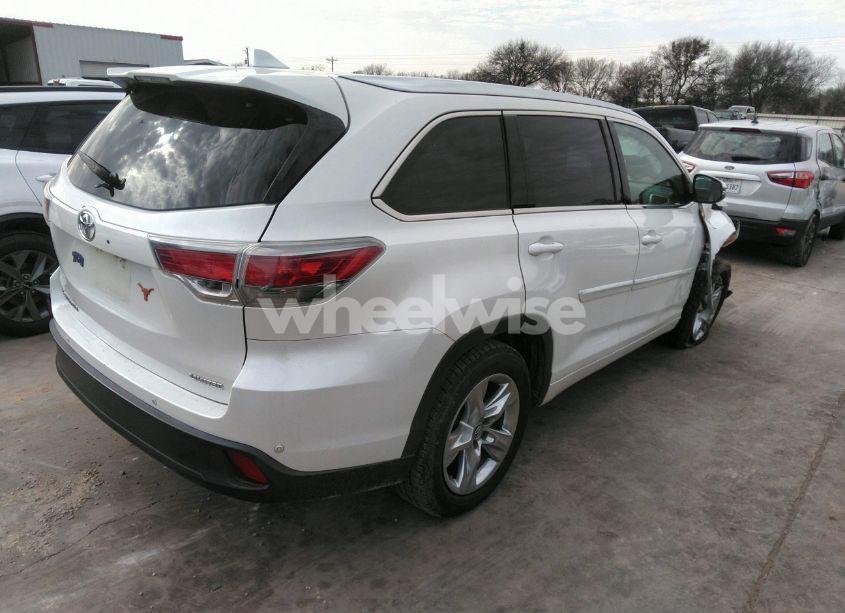 Photo 4 of 2016 Toyota Highlander LIMITED V6 (VIN 5TDYKRFH1GS132691)