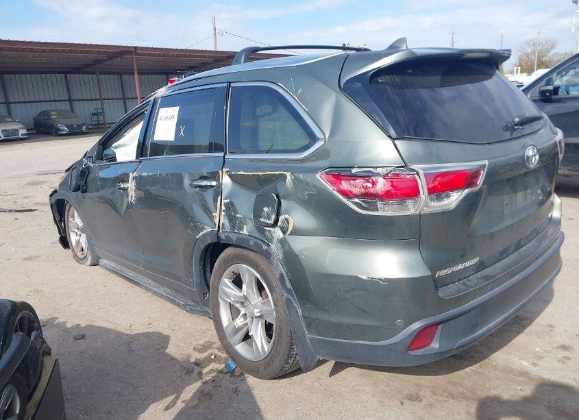 Photo 3 of 2014 Toyota Highlander LIMITED PLATINUM V6 (VIN 5TDYKRFH2ES031589)