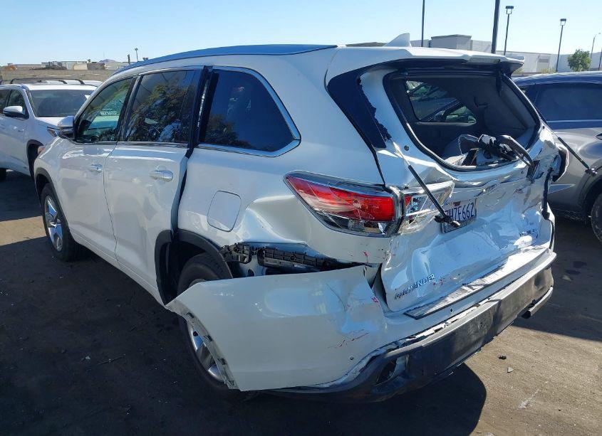 Photo 3 of 2015 Toyota Highlander LIMITED V6 (VIN 5TDYKRFH2FS048345)