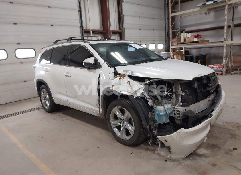 2016 Toyota Highlander LIMITED PLATINUM V6 (VIN 5TDYKRFH3GS148830) main photo