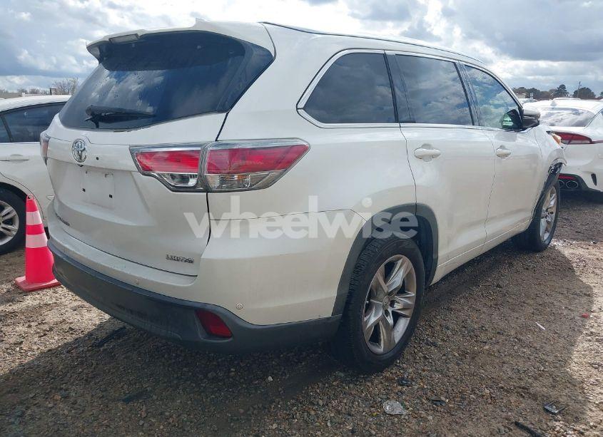 Photo 4 of 2015 Toyota Highlander LIMITED PLATINUM V6 (VIN 5TDYKRFH5FS067438)