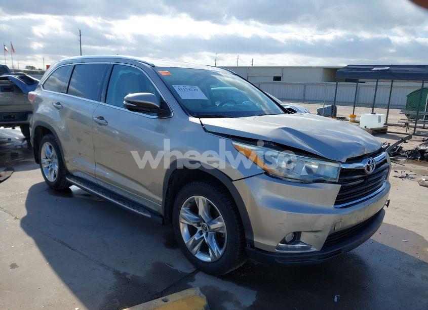 2016 Toyota Highlander LIMITED V6 (VIN 5TDYKRFH5GS122942) main photo