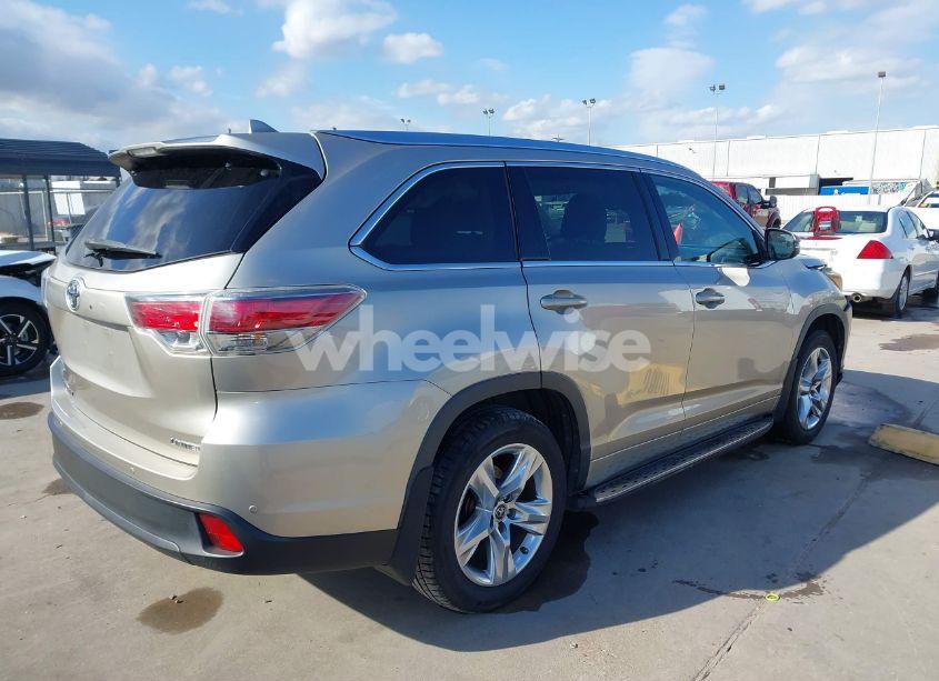 Photo 4 of 2016 Toyota Highlander LIMITED V6 (VIN 5TDYKRFH5GS122942)