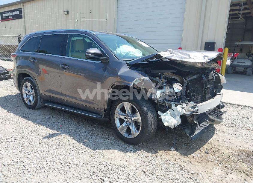 2016 Toyota Highlander LIMITED V6 (VIN 5TDYKRFH5GS159330) main photo
