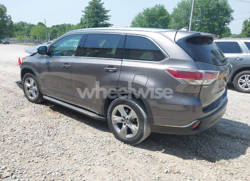 Photo 3 of 2016 Toyota Highlander LIMITED V6 (VIN 5TDYKRFH5GS159330)