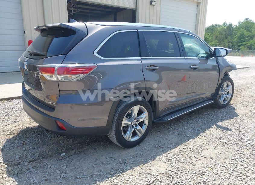 Photo 4 of 2016 Toyota Highlander LIMITED V6 (VIN 5TDYKRFH5GS159330)