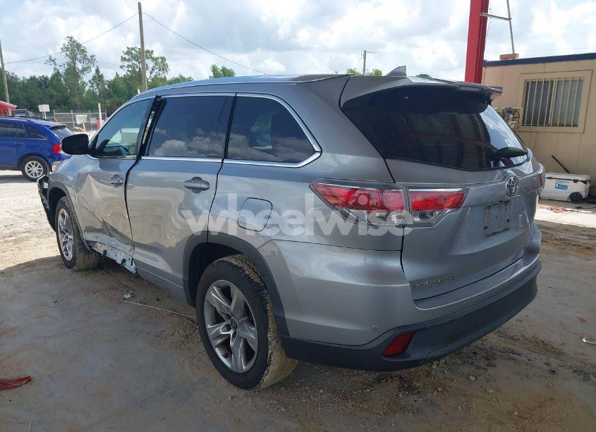 Photo 3 of 2016 Toyota Highlander LIMITED V6 (VIN 5TDYKRFH5GS162034)