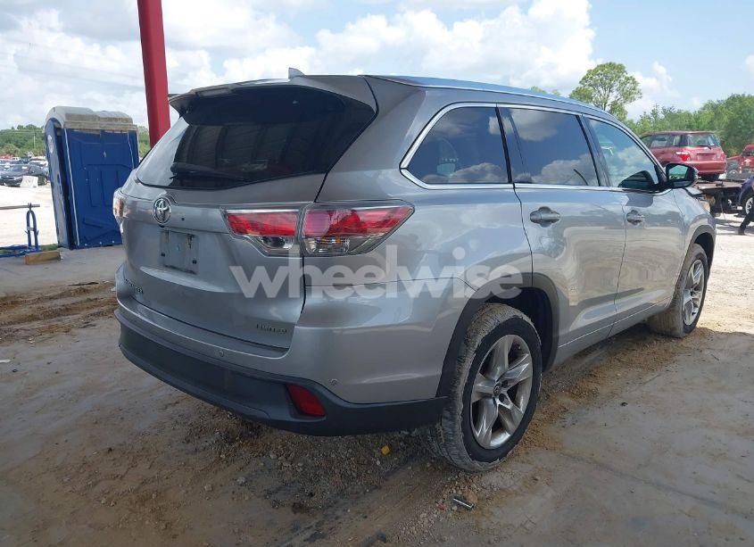 Photo 4 of 2016 Toyota Highlander LIMITED V6 (VIN 5TDYKRFH5GS162034)
