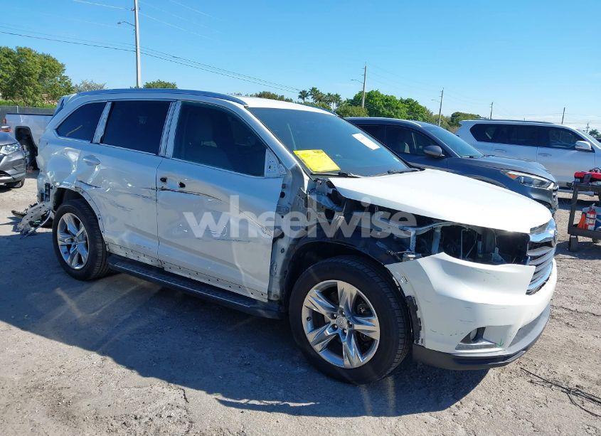 2015 Toyota Highlander LIMITED V6 (VIN 5TDYKRFH6FS048624) main photo