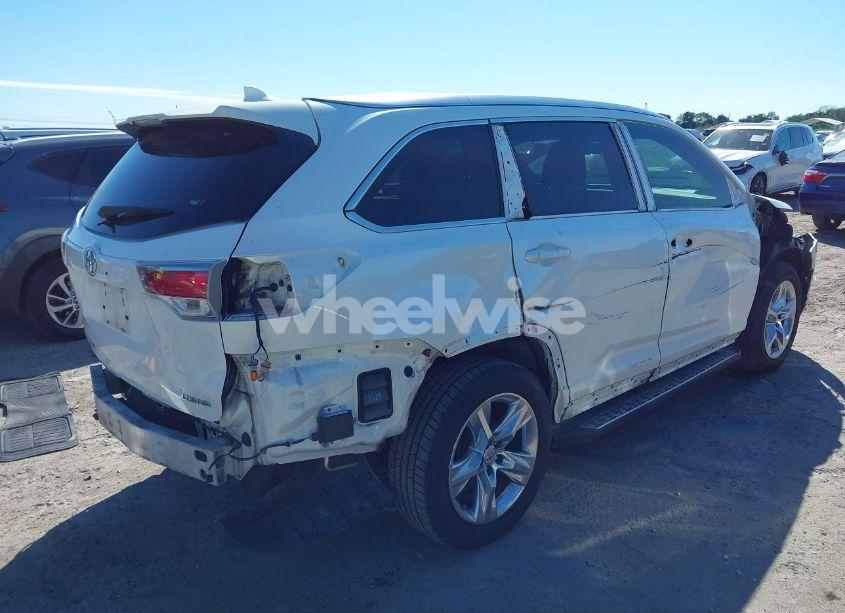 Photo 4 of 2015 Toyota Highlander LIMITED V6 (VIN 5TDYKRFH6FS048624)
