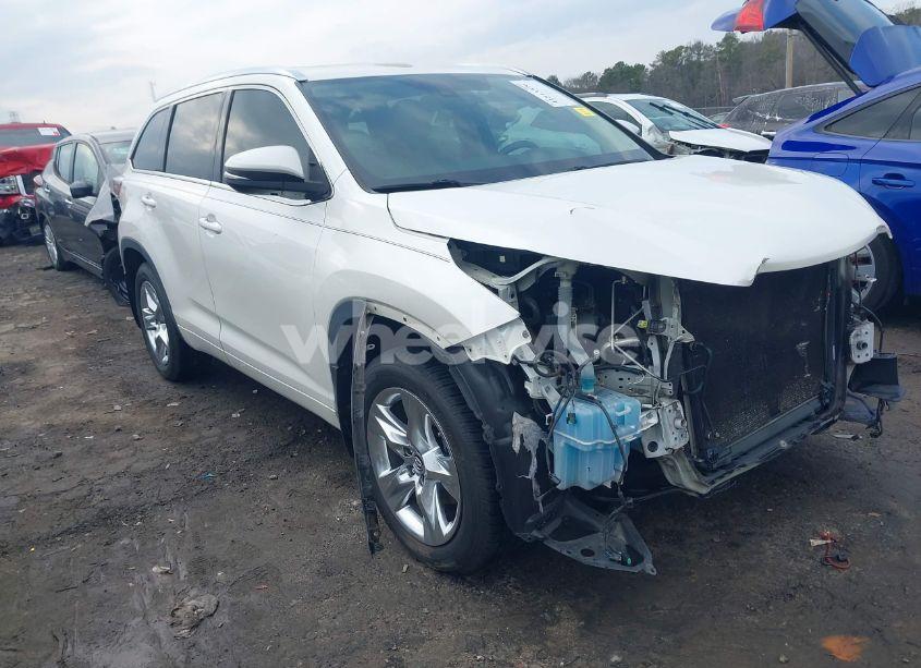 2016 Toyota Highlander LIMITED V6 (VIN 5TDYKRFH6GS129026) main photo