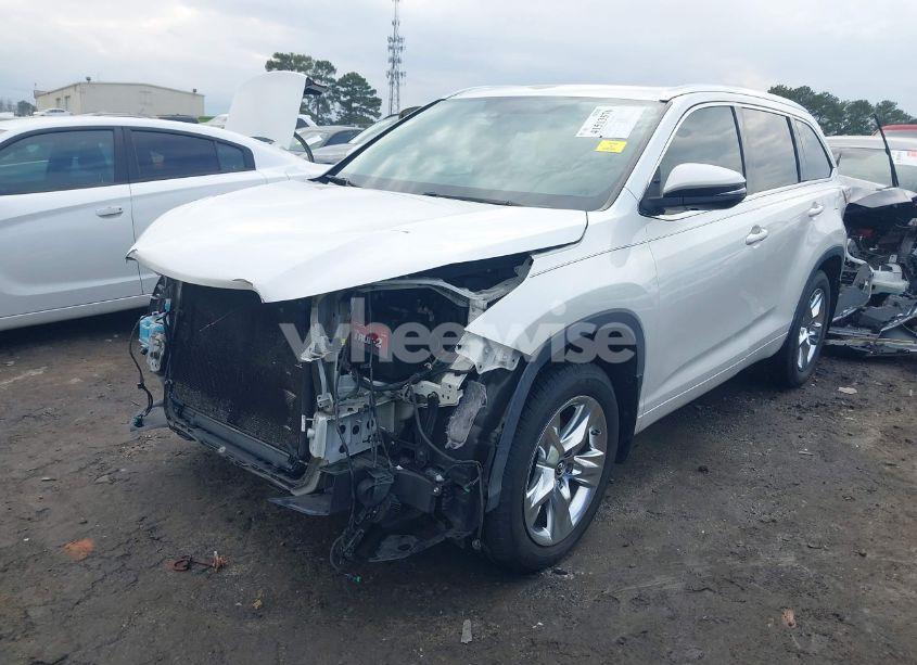 Photo 2 of 2016 Toyota Highlander LIMITED V6 (VIN 5TDYKRFH6GS129026)