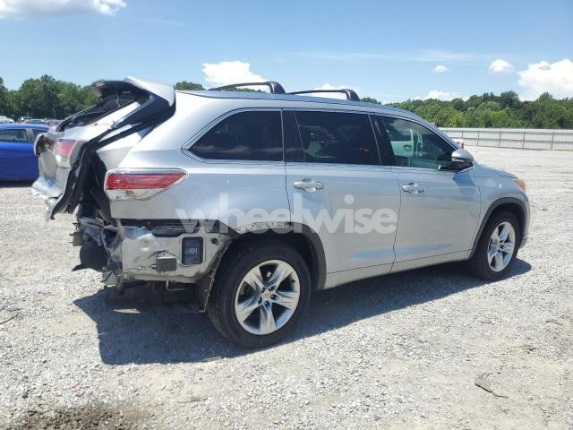 Photo 3 of 2015 TOYOTA HIGHLANDER LIMITED (VIN 5TDYKRFH7FS088386)