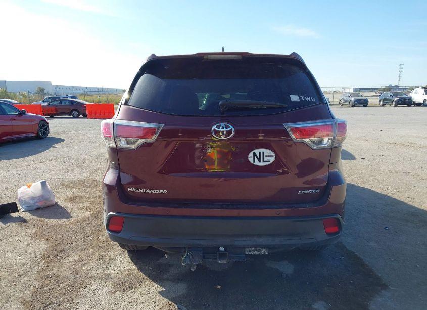 Photo 16 of 2016 Toyota Highlander LIMITED V6 (VIN 5TDYKRFH7GS184942)