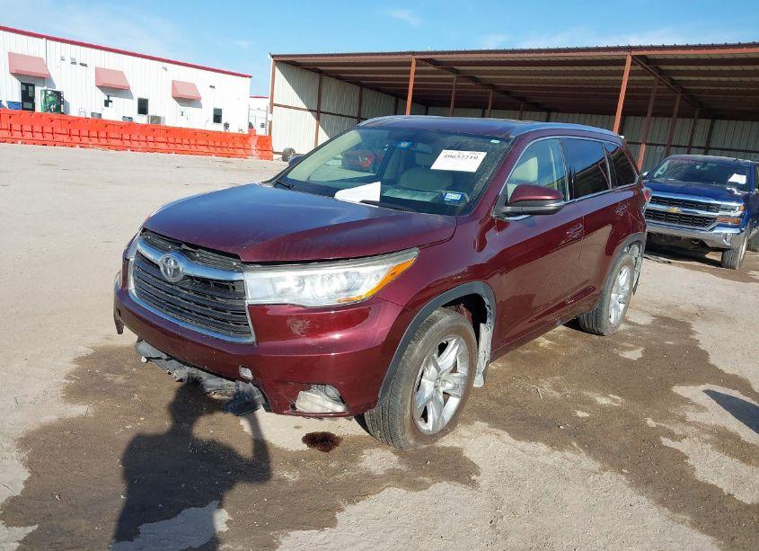 Photo 2 of 2016 Toyota Highlander LIMITED V6 (VIN 5TDYKRFH7GS184942)