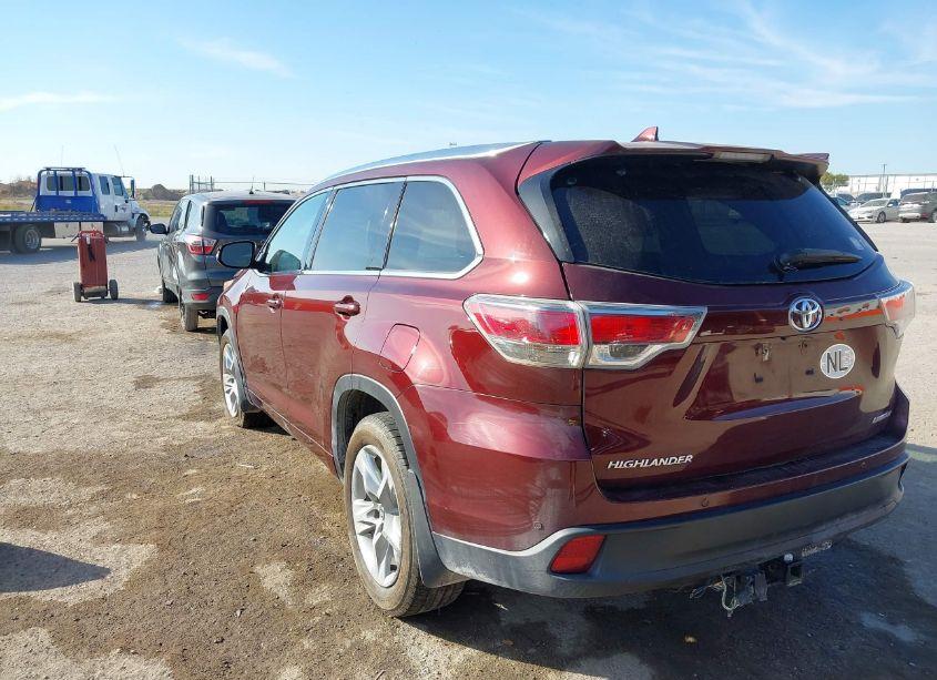 Photo 3 of 2016 Toyota Highlander LIMITED V6 (VIN 5TDYKRFH7GS184942)