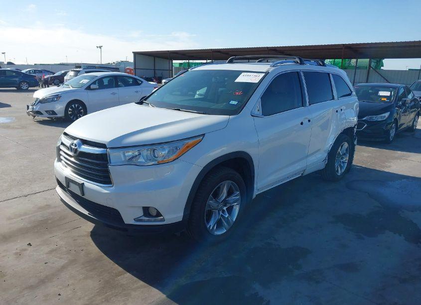 Photo 2 of 2015 Toyota Highlander LIMITED V6 (VIN 5TDYKRFH9FS088437)