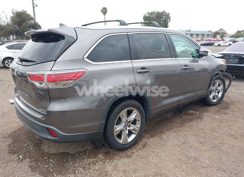 Photo 4 of 2016 Toyota Highlander LIMITED PLATINUM V6 (VIN 5TDYKRFH9GS171559)