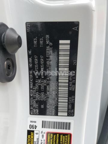 Photo 5 of 2022 TOYOTA SIENNA XLE (VIN 5TDYRKEC2NS085483)