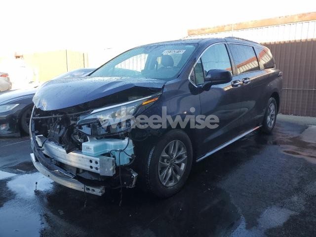 2024 TOYOTA SIENNA XLE (VIN 5TDYRKEC6RS215254) main photo
