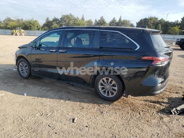 Photo 8 of 2021 TOYOTA SIENNA XLE (VIN 5TDYSKFC5MS013405)