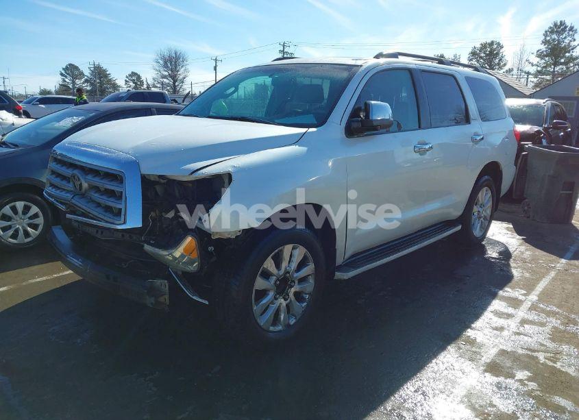 Photo 2 of 2012 Toyota Sequoia PLATINUM 5.7L V8 (VIN 5TDYY5G18CS037726)