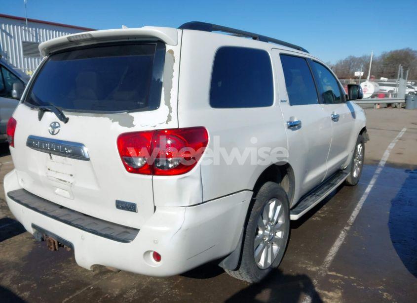 Photo 4 of 2012 Toyota Sequoia PLATINUM 5.7L V8 (VIN 5TDYY5G18CS037726)