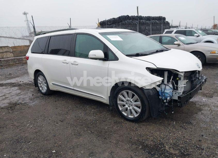 2017 Toyota Sienna LIMITED PREMIUM 7 PASSENGER (VIN 5TDYZ3DC1HS871996) main photo