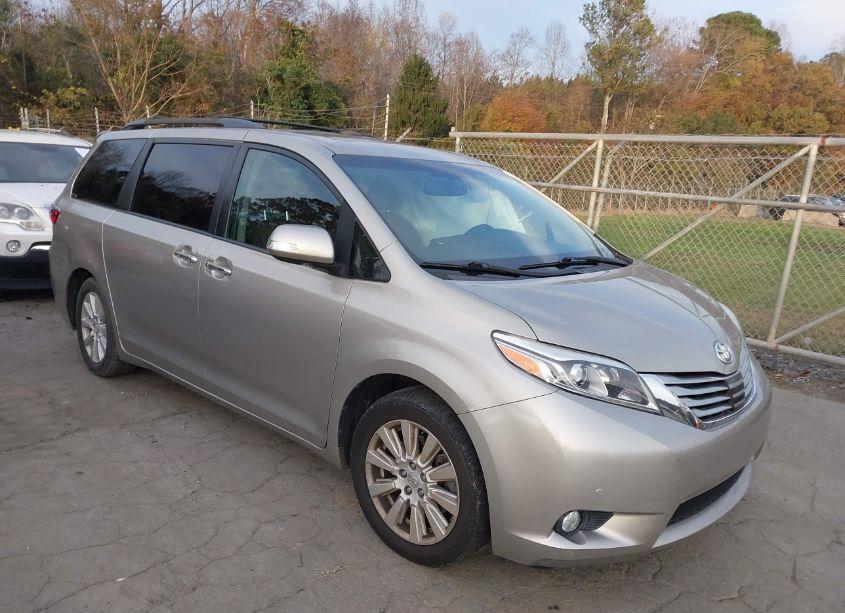 2017 Toyota Sienna LIMITED PREMIUM 7 PASSENGER (VIN 5TDYZ3DC6HS768749) main photo