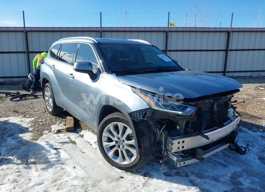 2021 Toyota Highlander LIMITED (VIN 5TDYZRAH2MS035935) main photo