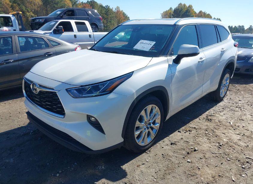 Photo 2 of 2021 Toyota Highlander LIMITED (VIN 5TDYZRAH2MS529292)