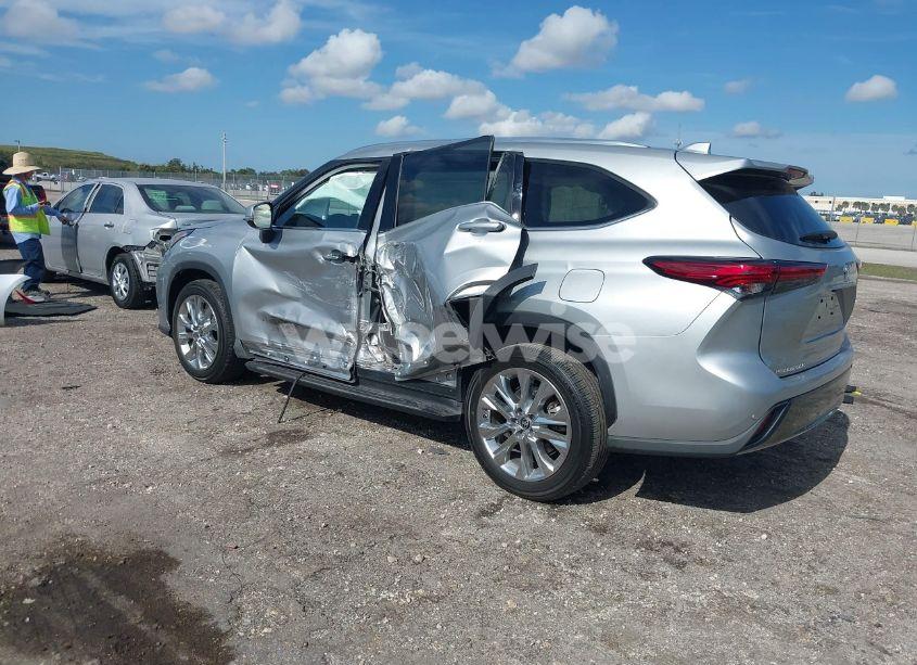 Photo 3 of 2021 Toyota Highlander LIMITED (VIN 5TDYZRAH3MS068118)