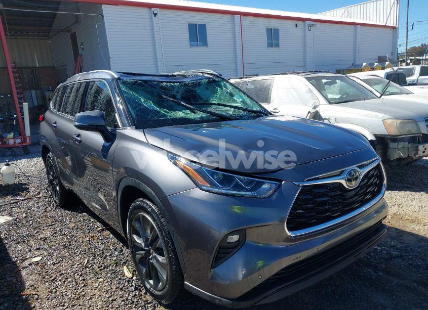 2021 Toyota Highlander LIMITED (VIN 5TDYZRAH7MS088405) main photo