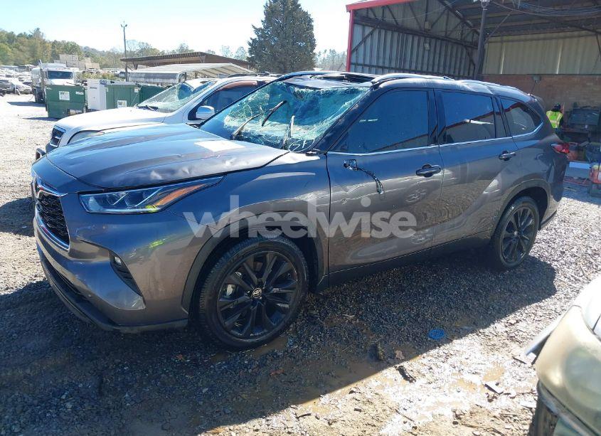 Photo 2 of 2021 Toyota Highlander LIMITED (VIN 5TDYZRAH7MS088405)