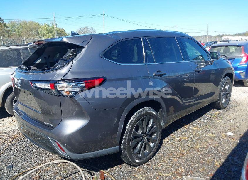 Photo 4 of 2021 Toyota Highlander LIMITED (VIN 5TDYZRAH7MS088405)