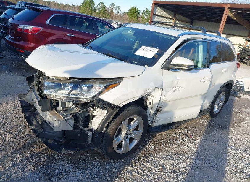Photo 2 of 2017 Toyota Highlander LIMITED (VIN 5TDYZRFH1HS209346)