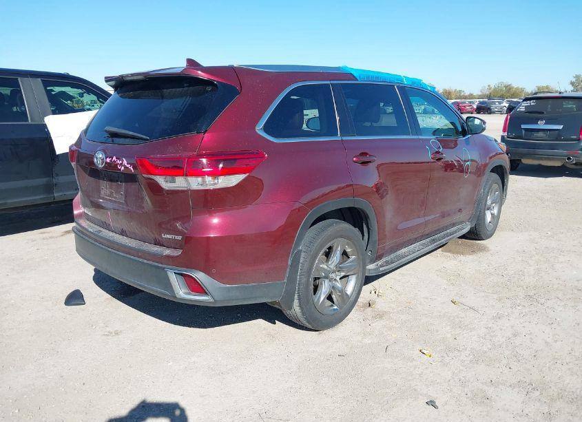 Photo 4 of 2017 Toyota Highlander LIMITED PLATINUM (VIN 5TDYZRFH1HS220931)
