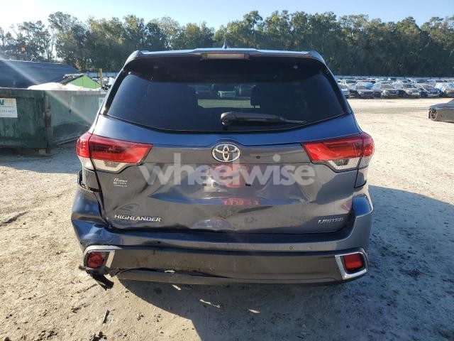 Photo 7 of 2019 TOYOTA HIGHLANDER LIMITED (VIN 5TDYZRFH1KS291179)