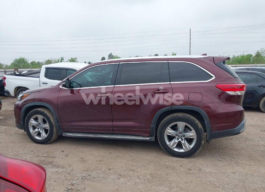 Photo 14 of 2019 Toyota Highlander LIMITED (VIN 5TDYZRFH1KS299928)