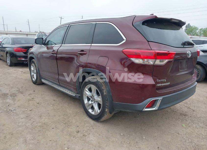 Photo 3 of 2019 Toyota Highlander LIMITED (VIN 5TDYZRFH1KS299928)