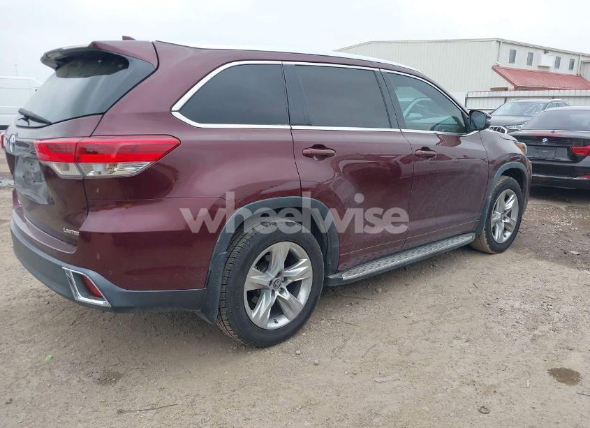 Photo 4 of 2019 Toyota Highlander LIMITED (VIN 5TDYZRFH1KS299928)